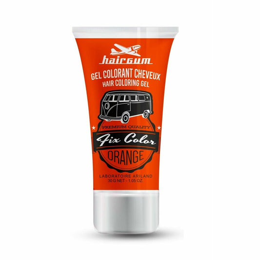 Non-permanent Colour Hairgum Fix Color Styling Gel Orange 30 ml-0