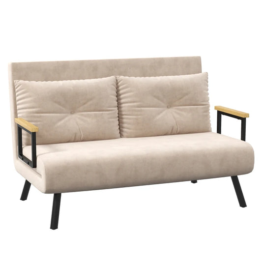 HOMCOM Clic Clac Sofa Bed