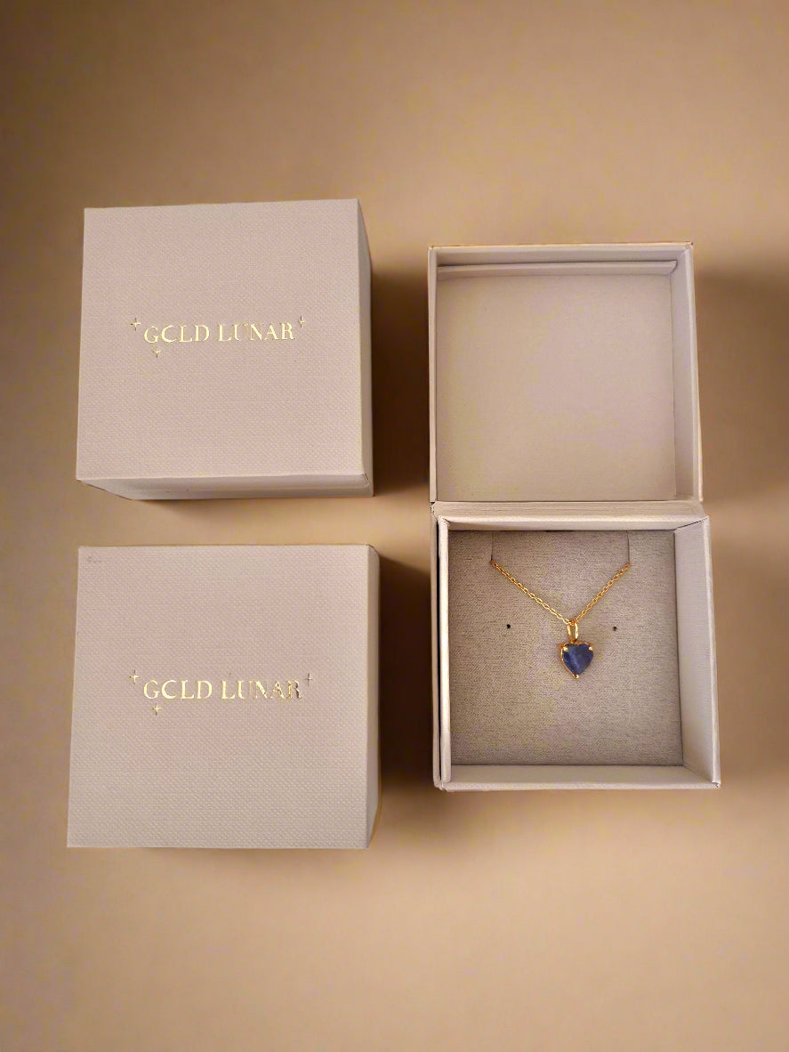 September Birthstone Chain Necklace