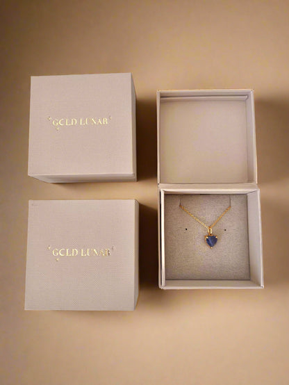 September Birthstone Chain Necklace