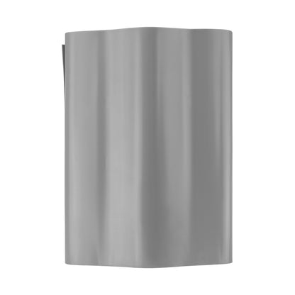 Wavy Plastic Garden Lawn Edging, H=20CM, L=9M, Light Gray-4