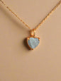 March Birthstone Chain Necklace