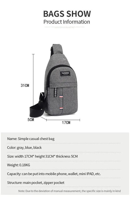 Men's Waterproof Large Pack, Adjustable Strap For Outdoor Activities, Travel Running, Hiking, And Cycling