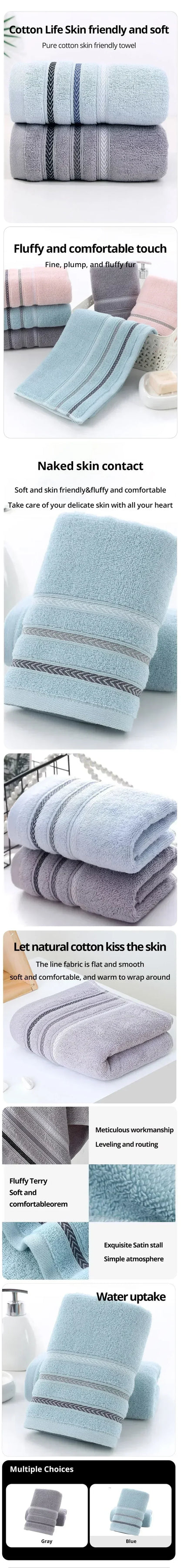 1/2/4pcs Face Towel Absorbent Pure Hand Face Cleaning Hair Shower Microfiber Towels Bathroom Home Hotel for Adults