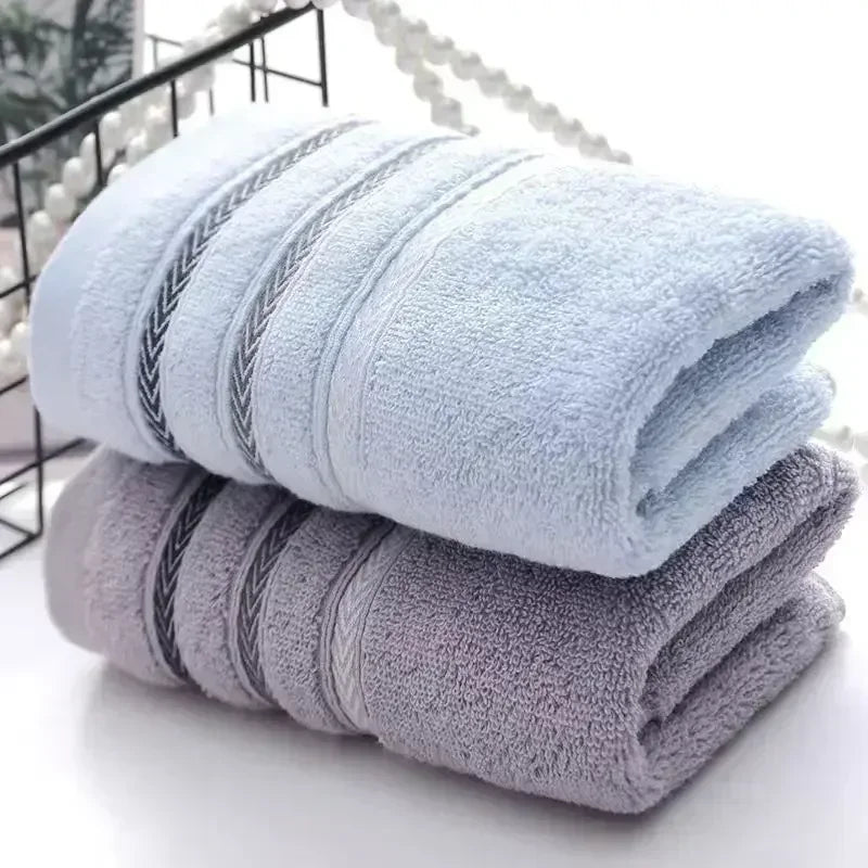 1/2/4pcs Face Towel Absorbent Pure Hand Face Cleaning Hair Shower Microfiber Towels Bathroom Home Hotel for Adults