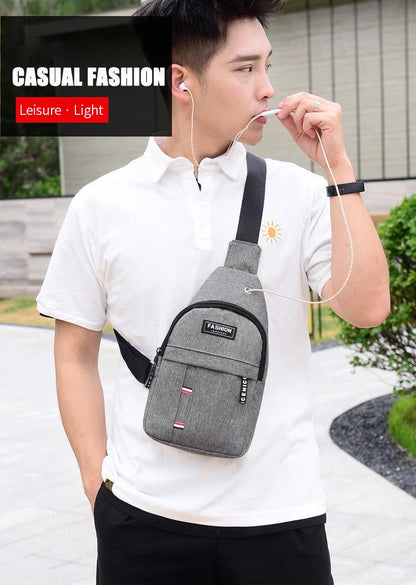 Men's Waterproof Large Pack, Adjustable Strap For Outdoor Activities, Travel Running, Hiking, And Cycling