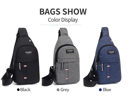 Men's Waterproof Large Pack, Adjustable Strap For Outdoor Activities, Travel Running, Hiking, And Cycling