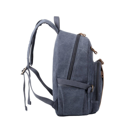 TRP0256 Troop London Classic Canvas Backpack - Medium-3