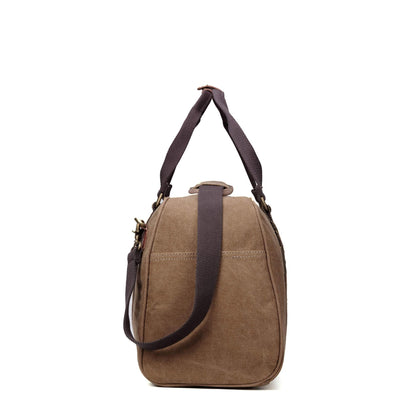 TRP0389 Troop London Classic Canvas Travel Duffel Bag, Large Holdall-4