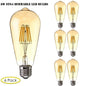 6PCS LED Light Bulbs Filament Antique Bulb Light 4W/6W/8W~2317