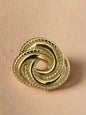 Sculpted Twist Studs