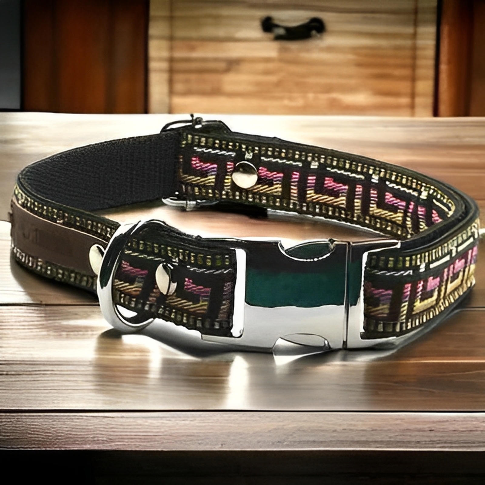 Pampered Pups Custom Cotton Dog Collar-0