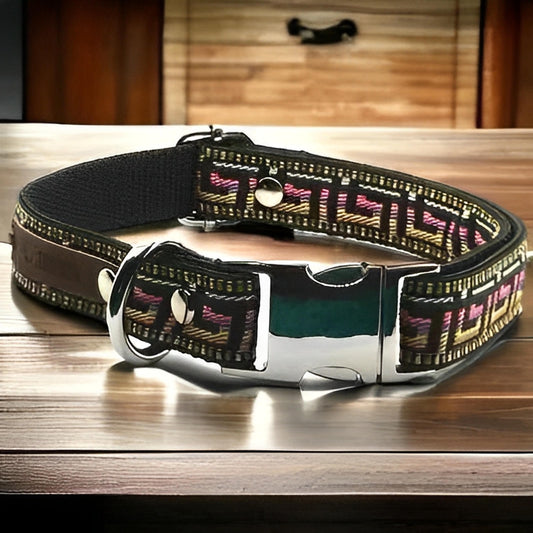 Pampered Pups Custom Cotton Dog Collar-0