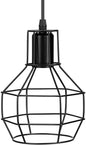 Vintage Ceiling Pendant Light Cage Lampshade Hanging Light Fitting ~5795